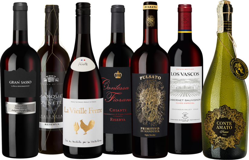 Probierpaket feine Rotweine