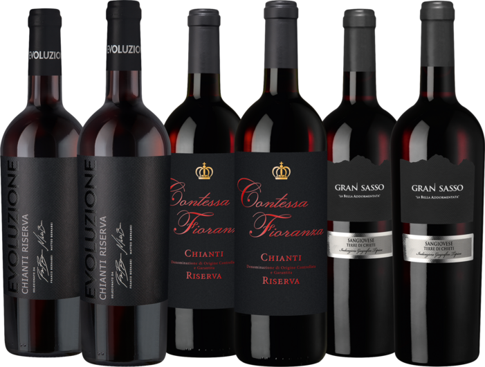 Probierpaket sagenhafte Sangiovese