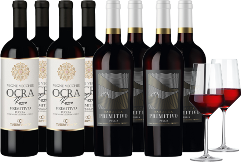 Weinpaket "Due Primitivo"