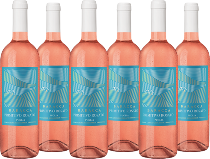 2021 Weinpaket "Baracca Primitivo Rosato"