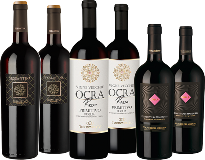 Primitivo Empfehlungen im Paket