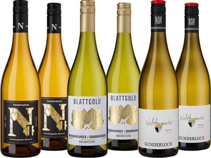 Entdeckerpaket Grauburgunder trifft Weißburgunder