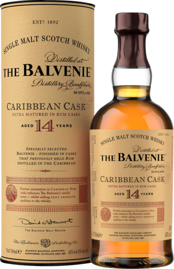 Balvenie 14 Caribbean Cask Single Malt Scotch