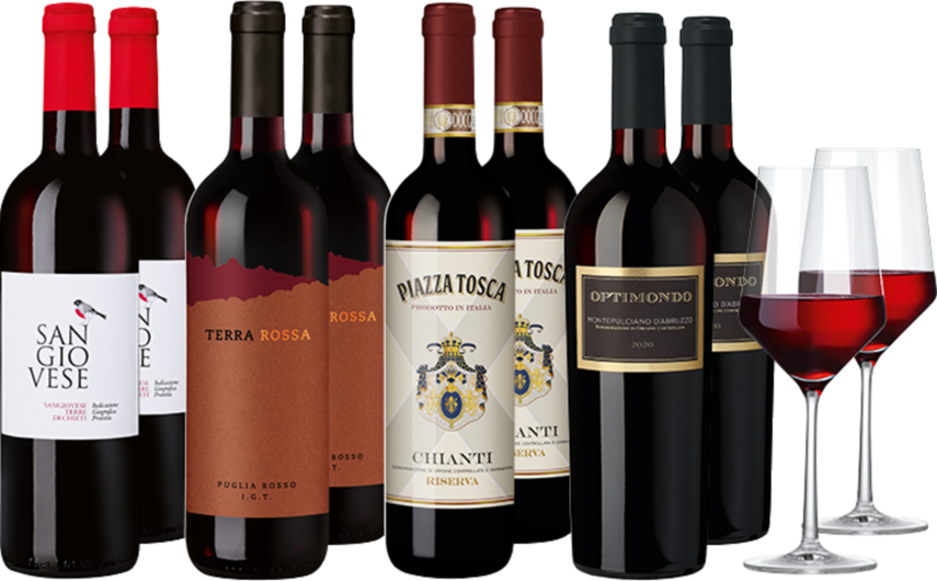 Weinpaket "Italiens feine Vielfalt"
