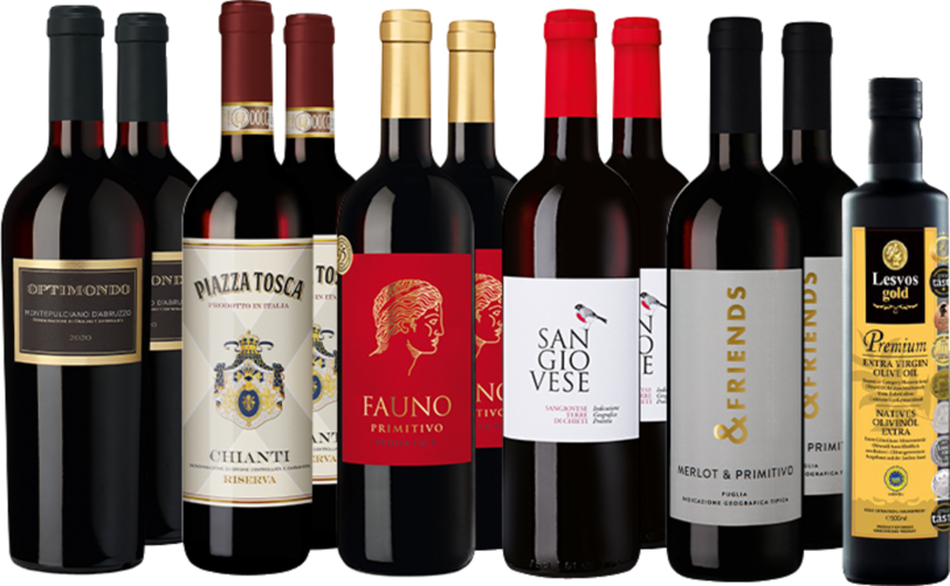 Weinpaket "Italiens feine Vielfalt"