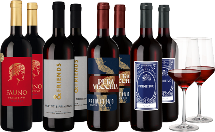 Weinpaket Best of Primitivo