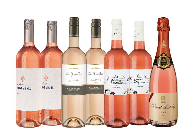 Probierpaket feine Rosés