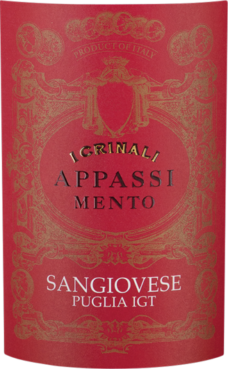 2021 I Crinali Sangiovese Appassimento