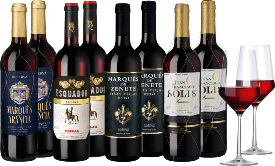 Probierpaket Spanische Reservas