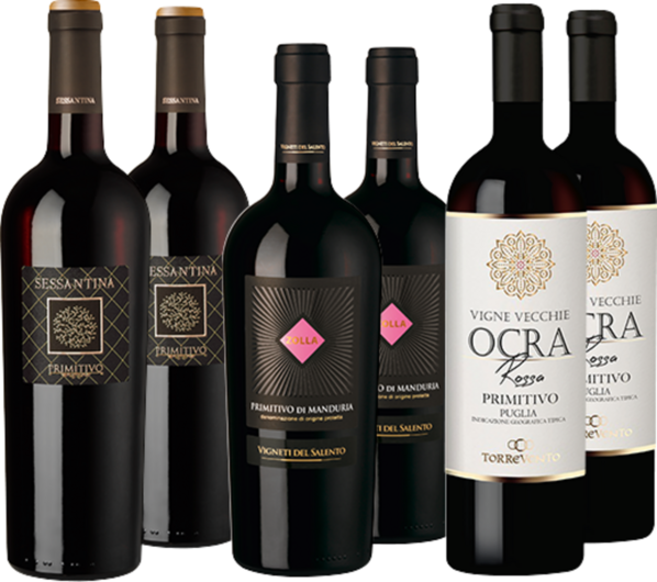 Primitivo Empfehlungen im Paket