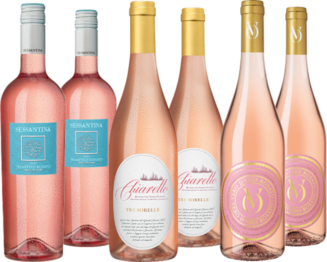 Italienische Rosé Highlights im Paket
