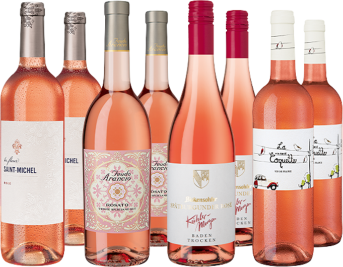 Rosé Highlights im Paket