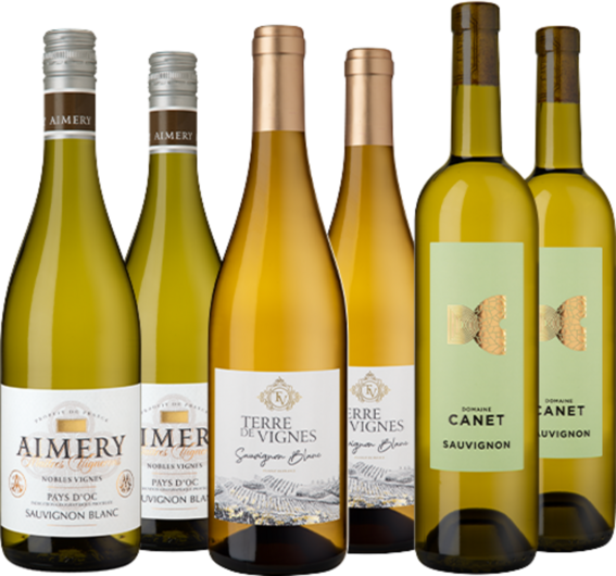 Entdeckerpaket Sauvignon Blanc Pays d'Oc IGP