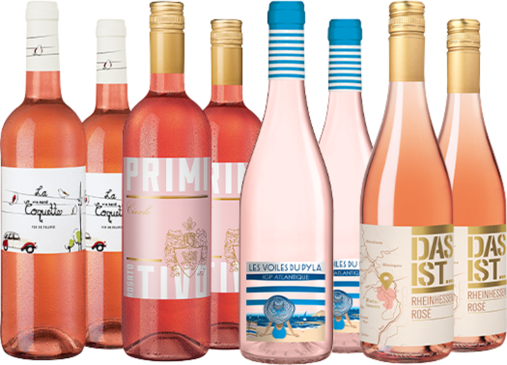 Rosé Highlights im Paket
