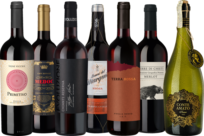 Probierpaket feine Rotweine