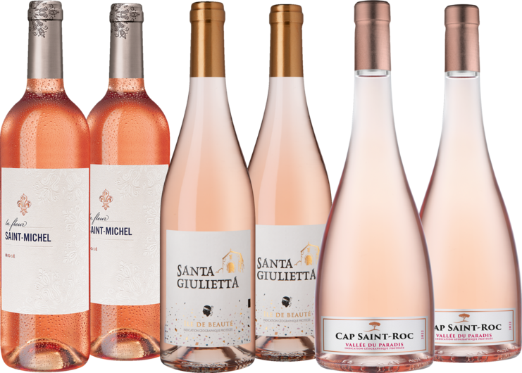 Probierpaket Frankreichs feine Rosés