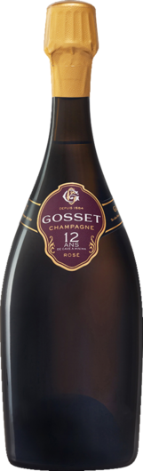 Champagne Gosset Rosé 12 ans à cave a minima