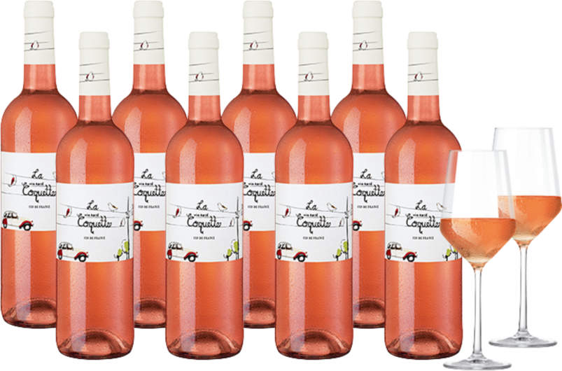 2022 Weinpaket "La Coquette Rosé"
