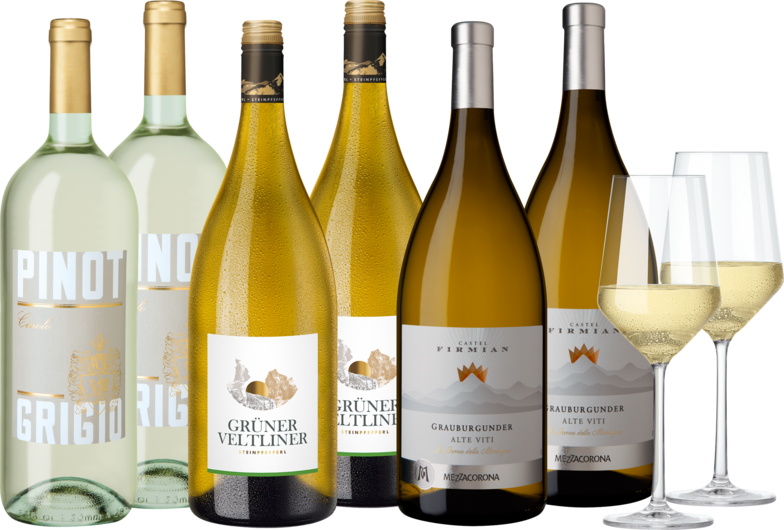 Wir Feiern! Weißwein-Bestseller in der Magnum