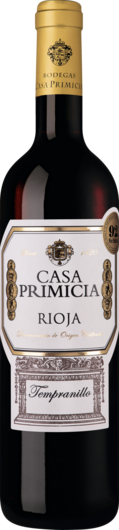 2021 Bodegas Casa Primicia Tempranillo