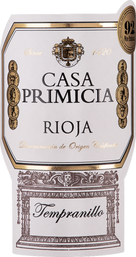 2021 Bodegas Casa Primicia Tempranillo