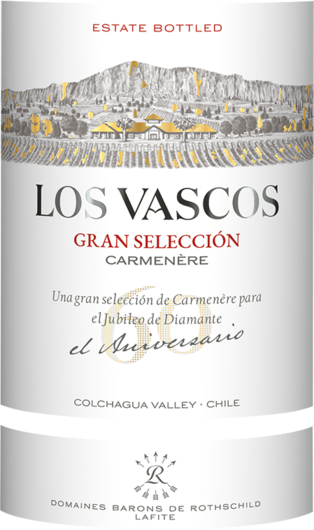 2022 Los Vascos Gran Selección Carmenère El Aniversario