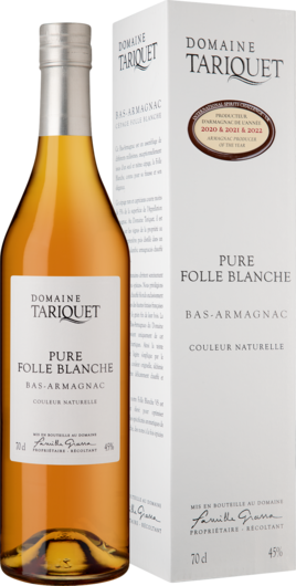 Armagnac Domaine Tariquet Pure Folle Blanche VS