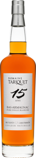 Armagnac Domaine Tariquet Pure Folle Bl. 15 Ans