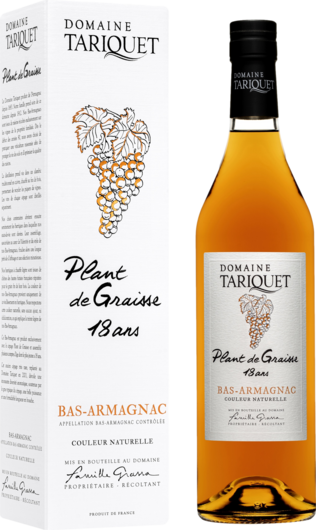 Armagnac Domaine Tariquet Plant de Graisse18 Ans