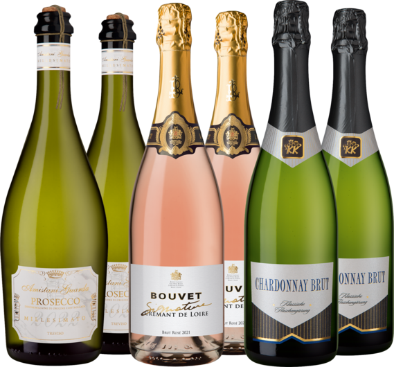 Schaumwein-Highlights im Paket