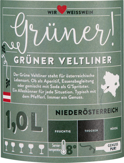 2023 Grüner! Grüner Veltliner