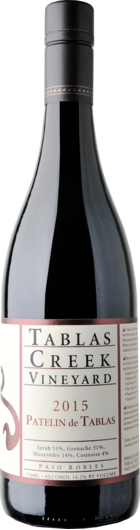2017 Tablas Creek Vineyard Patelin de Tablas Red