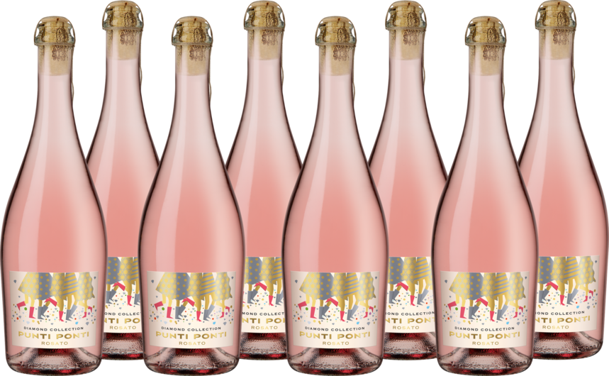 Vorteilspaket Punti Ponti Rosato Frizzante