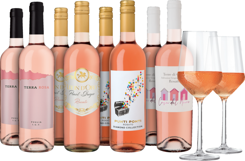 Vorteilspaket italienische Rosés
