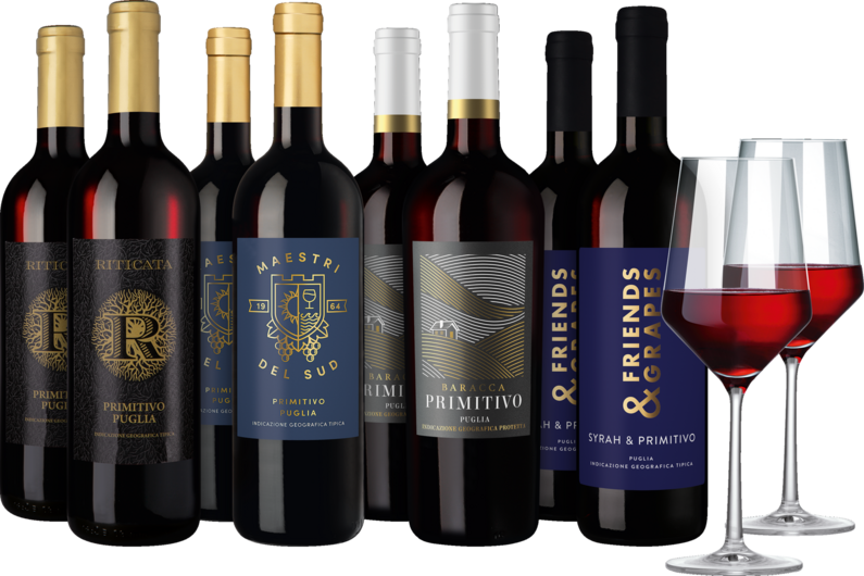 Probierpaket Best of Primitivo