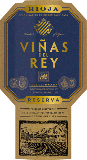 2018 Viñas del Rey Rioja Reserva