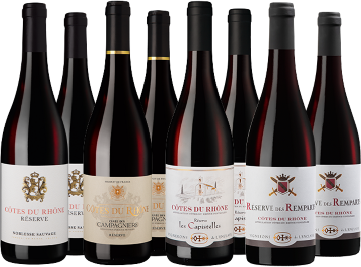 Entdecker Paket "Côte du Rhône Réserve"