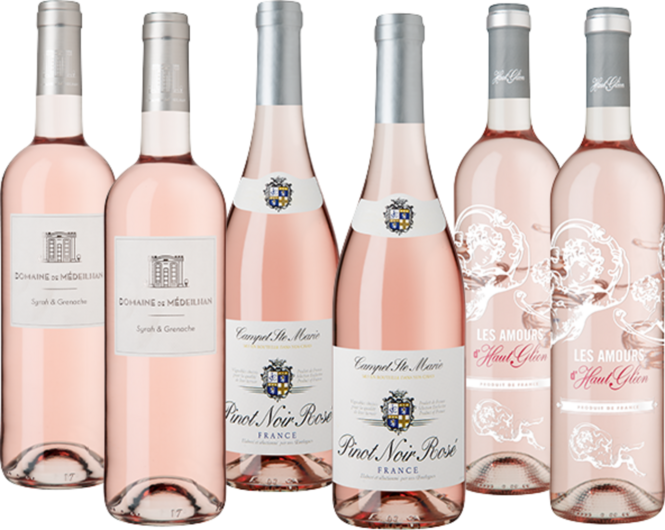 Entdeckerpaket Rosé aus dem Pays d'Oc IGP