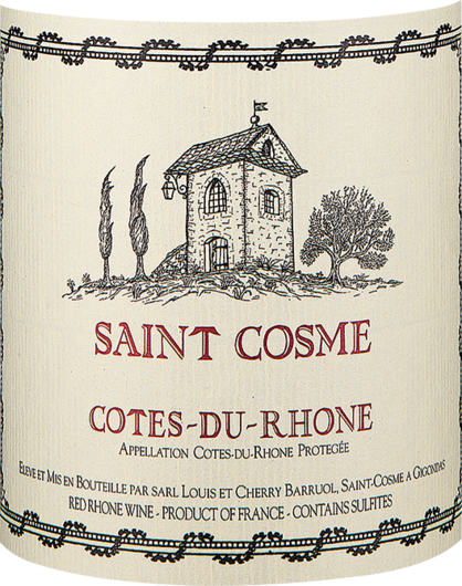 2023 Saint Cosme Côtes du Rhône rouge