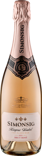 2021 Simonsig Kaapse Vonkel Rosé Methode Cap Classique
