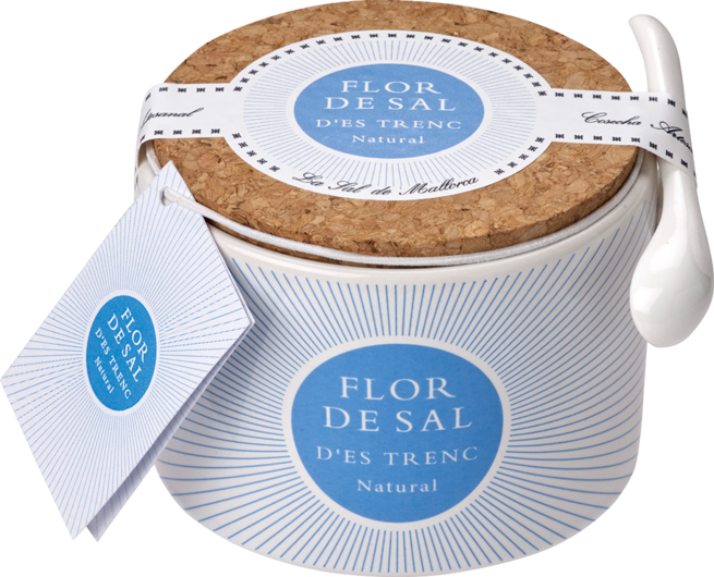 Flor de Sal Natural Keramikdose - Bio