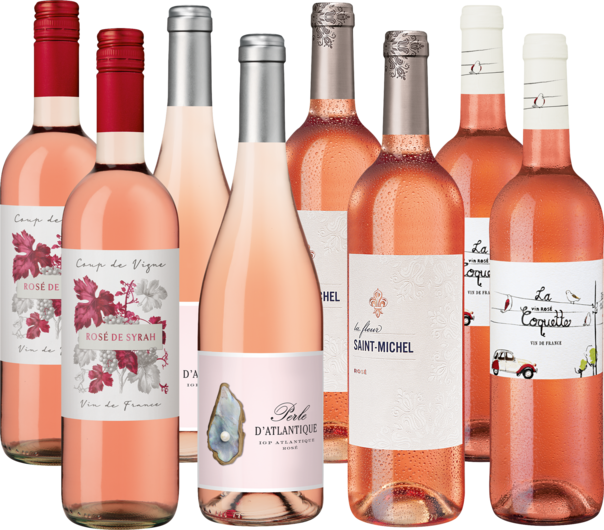 Goldprämierte Rosés