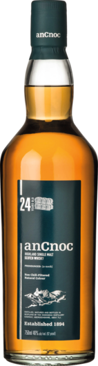 anCnoc 24 Years Old Highland Single Malt