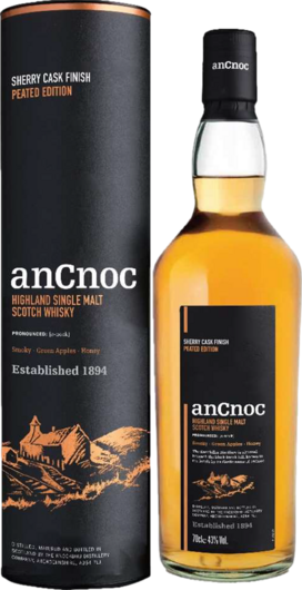 anCnoc Peated Sherry Cask Highland Single Malt