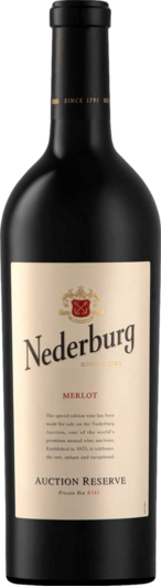 2015 Nederburg Auction Reserve Private Bin Merlot R181