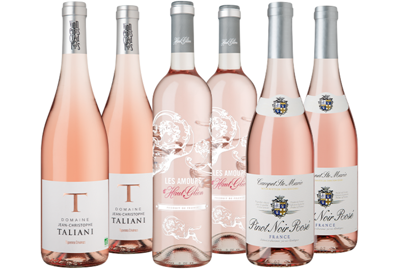 Entdeckerpaket Rosé aus dem Pays d'Oc IGP