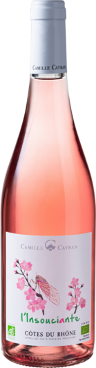2022 L’Insouciante Côtes du Rhône Rosé Bio