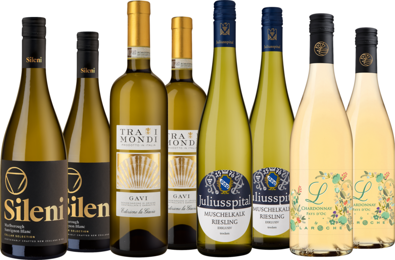Entdeckerpaket "Weißwein-Klassiker um die Welt"