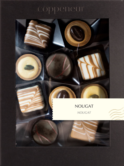 Coppeneur 10er Sélection Nougat Pralinés