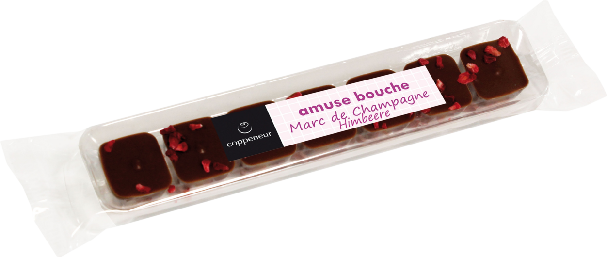 Coppeneur Amuse Bouche Marc de Champagne Himbeere